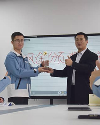 負(fù)氧離子傳感器企業(yè)銷冠頒獎